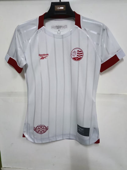 Camisola Clube Náutico Capibaribe 2026-27 Alternativa Branca Lisa Versão Mulher