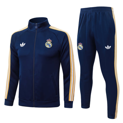 Fato de Treino Real Madrid CF 2026-27 - Casaco sem Capuz