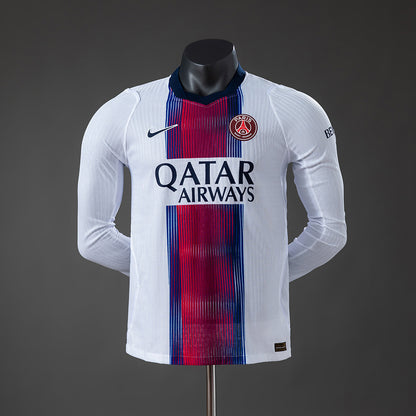Camisola Manga Comprida FC Paris Saint-Germain 2026-27 Alternativa Branca Versão Jogador