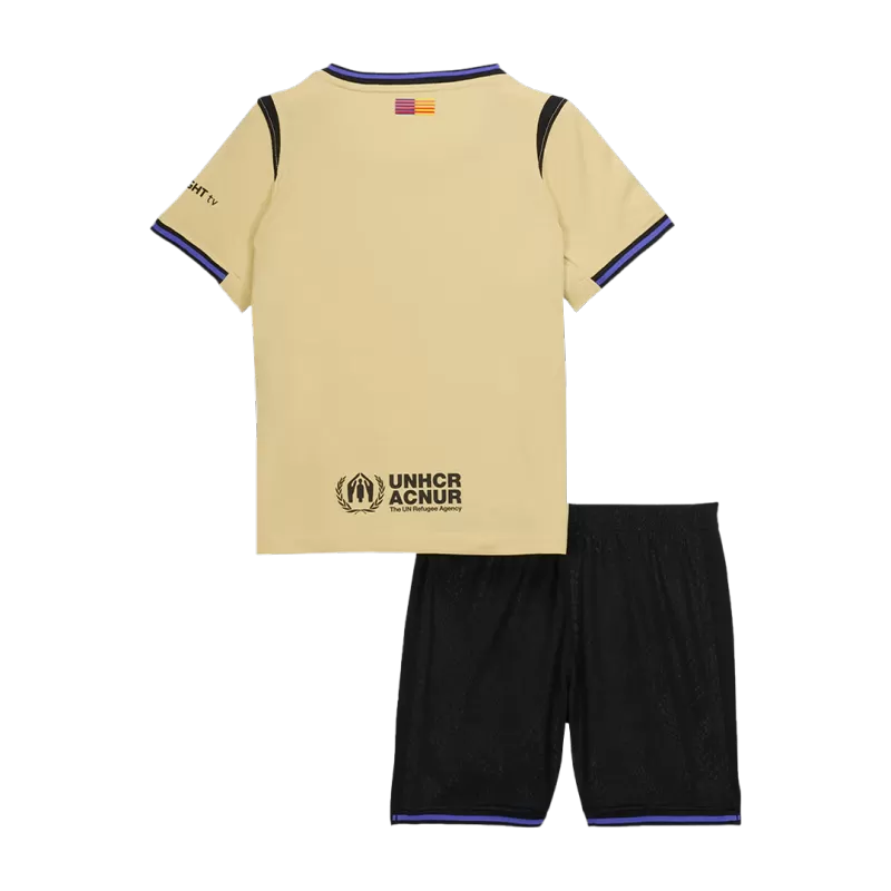 Kit Criança FC Barcelona 2025-26 Alternativo