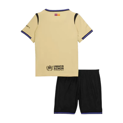 Kit Criança FC Barcelona 2025-26 Alternativo