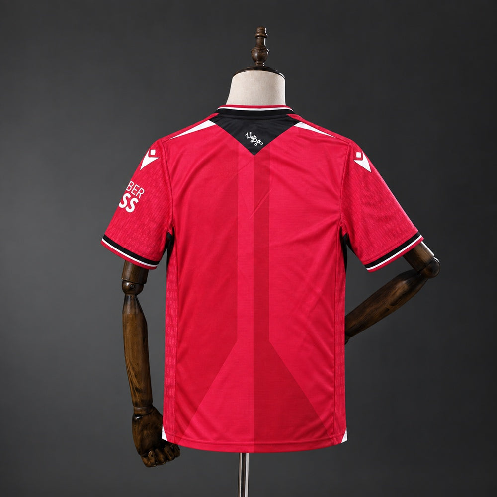 Camisola W-Bromw 2026-27 Alternativa Vermelha Versão Adepto