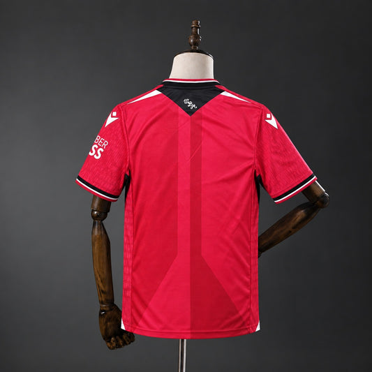 Camisola W-Bromw 2026-27 Alternativa Vermelha Versão Adepto