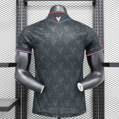 Camisola CRY-PAL 2024-25 Alternativa Preta Versão Jogador