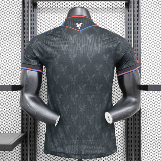 Camisola CRY-PAL 2024-25 Alternativa Preta Versão Jogador