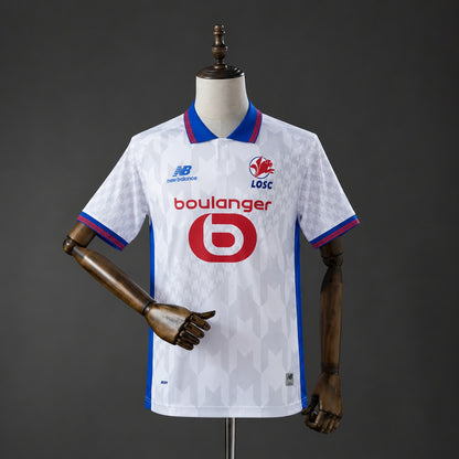 Camisola LOSC Lille 2026-27 Alternativa Branca Versão Adepto