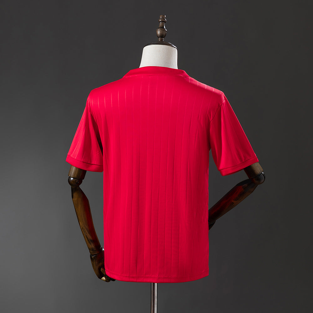 Camisola CA Osasuna 1988-89 Principal Versão Adepto