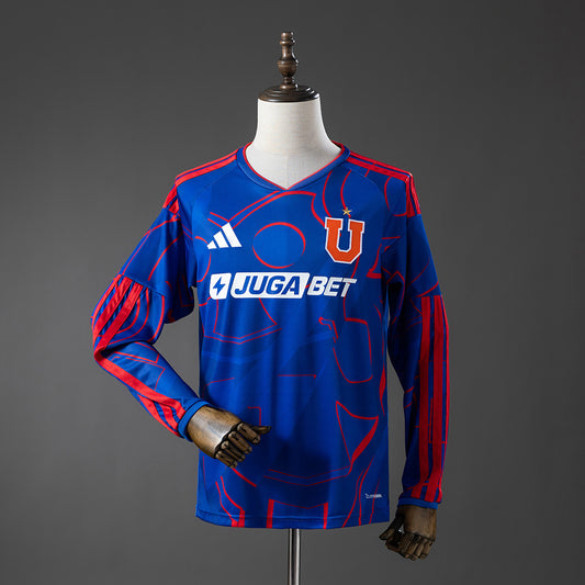 Camisola Manga Comprida CF Universidad de Chile 2026-27 Principal Versão Adepto