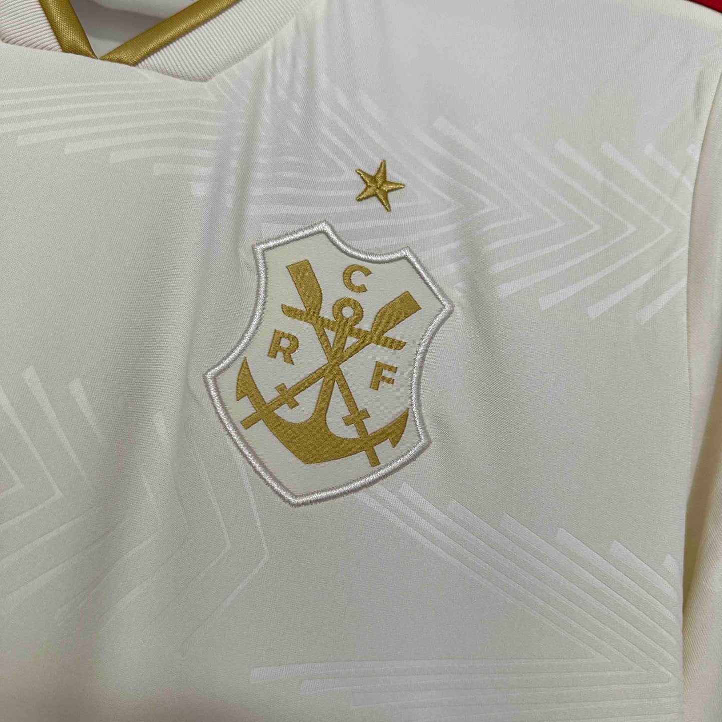 Camisola CR Flamengo 2025-26 Alternativa Amarela Versão Adepto