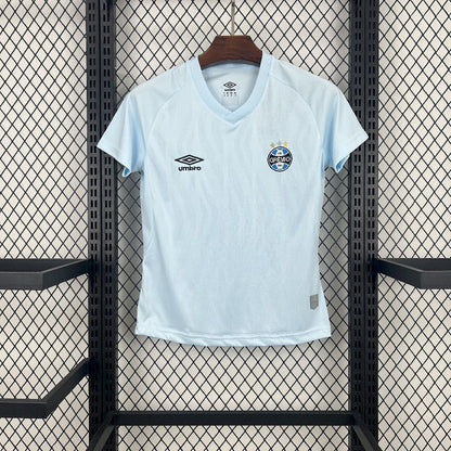 Camisola Gremio 2025-26 Alternativa Azul Lisa Versão Mulher