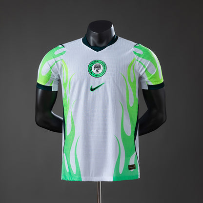 Camisola Nigeria 2026 Alternativa Branca Versão Jogador