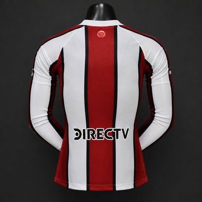 Camisola Manga Comprida CA River Plate 2026-27 Alternativa Riscas Versão Jogador