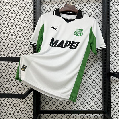 Camisola US Sassuolo 2025-26 Alternativa Branca Versão Adepto