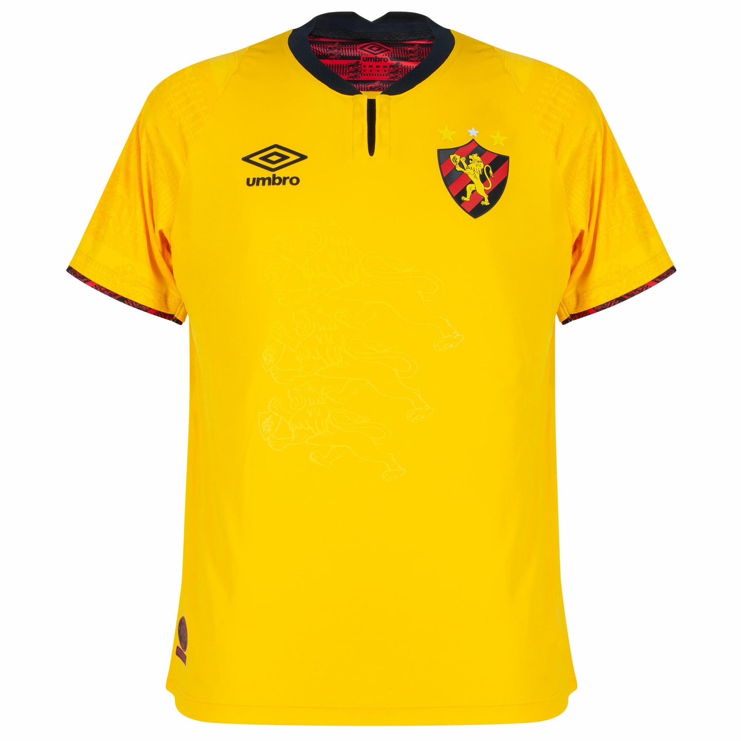 Camisola Sport Recife 2024-25 Alternativa Amarela Versão Adepto