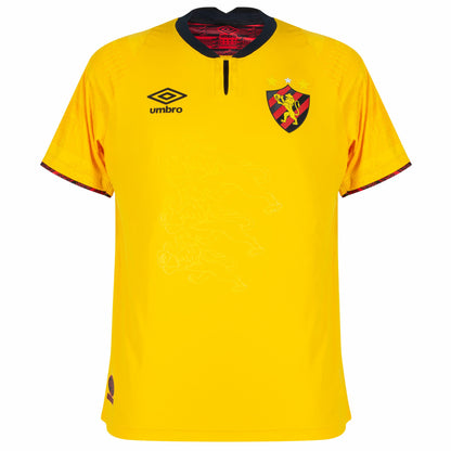 Camisola Sport Recife 2024-25 Alternativa Amarela Versão Adepto