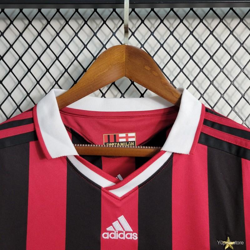 Camisola Manga Comprida AC Milan 2009-10 Principal