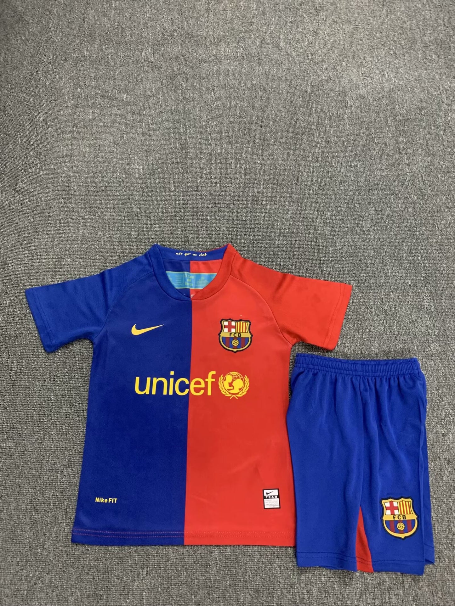 Kit Criança FC Barcelona 2008-09 Principal