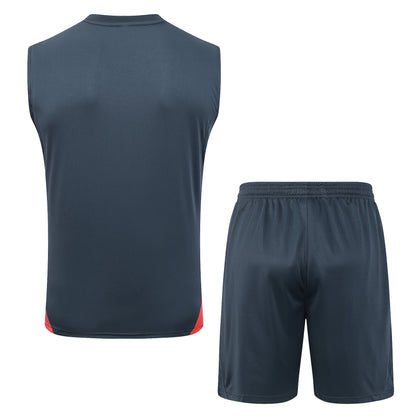 Kit Treino Manga Cava FC Bayern Munique 2025-26