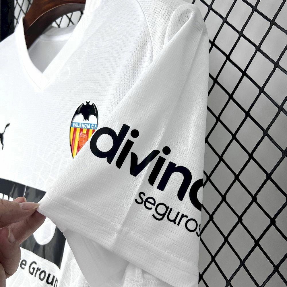 Camisola Valencia FC 2025-26 Principal Versão Adepto