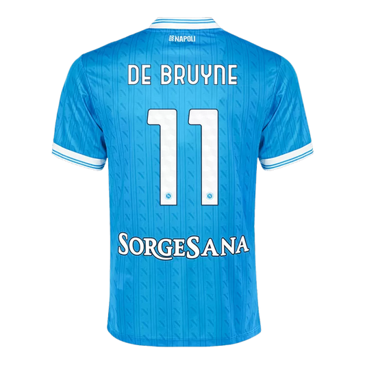 Camisola Napoles 2025-26 Principal Versão Adepto DE BRUYNE #11