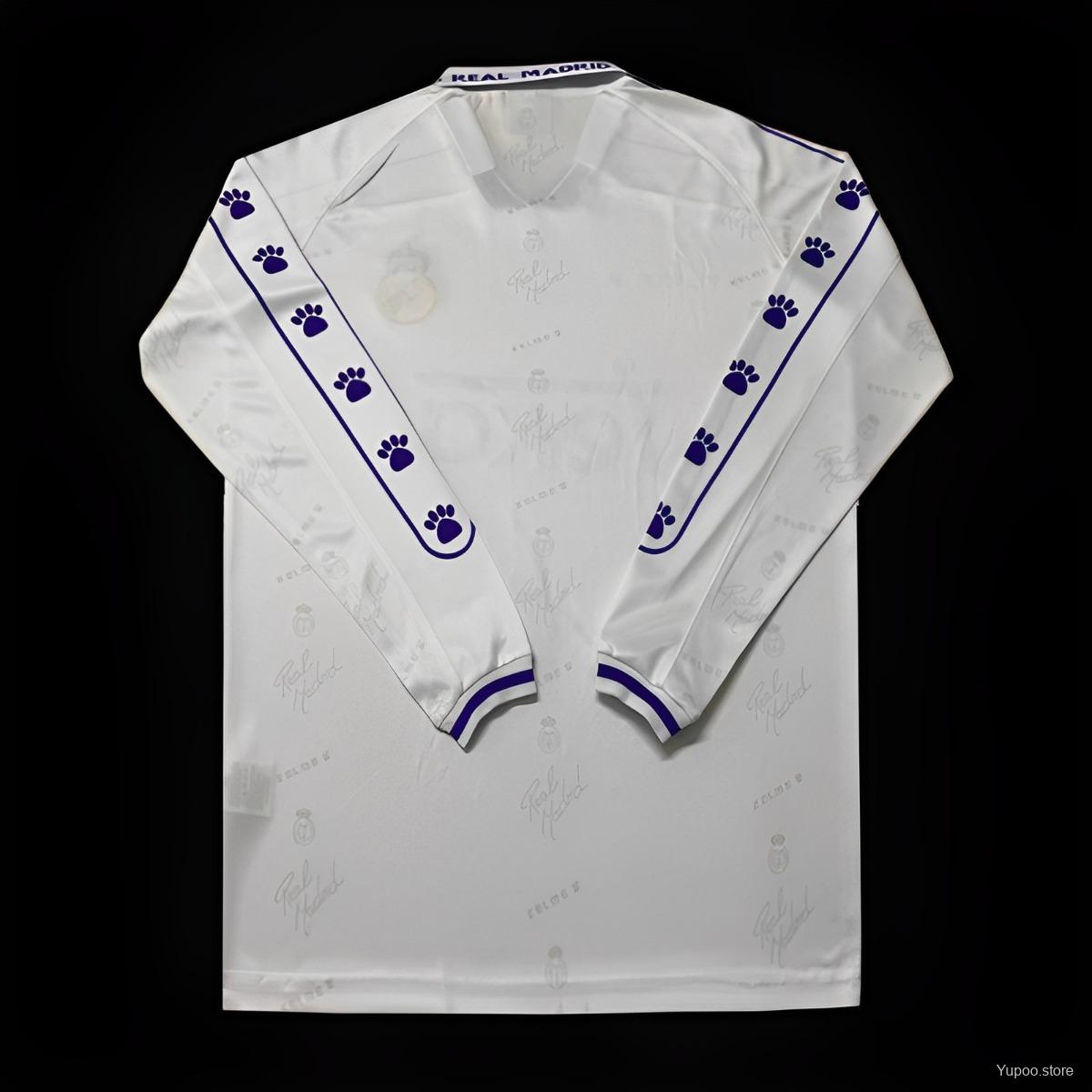 Camisola Manga Comprida Real Madrid 1995-96 Principal