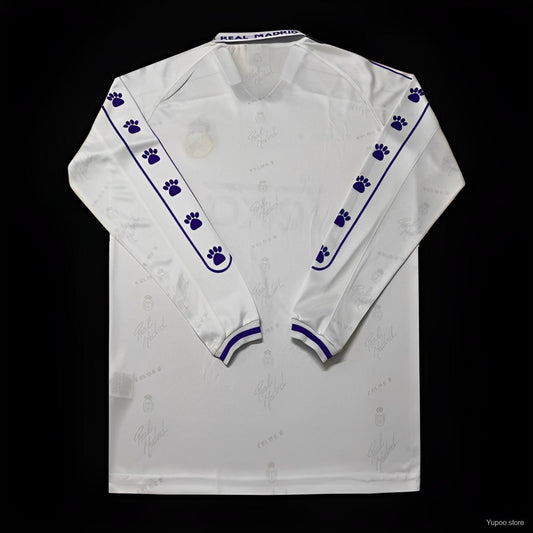 Camisola Manga Comprida Real Madrid 1995-96 Principal