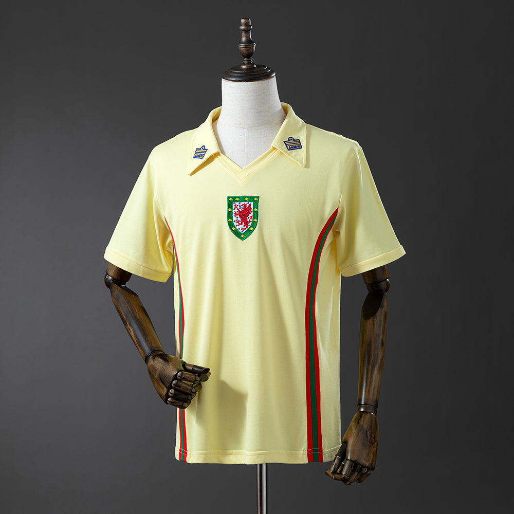 Camisola Pais de Gales 1976 Alternativa
