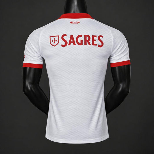 Camisola S.L.B. 2026-27 Alternativa Branca Versão Jogador