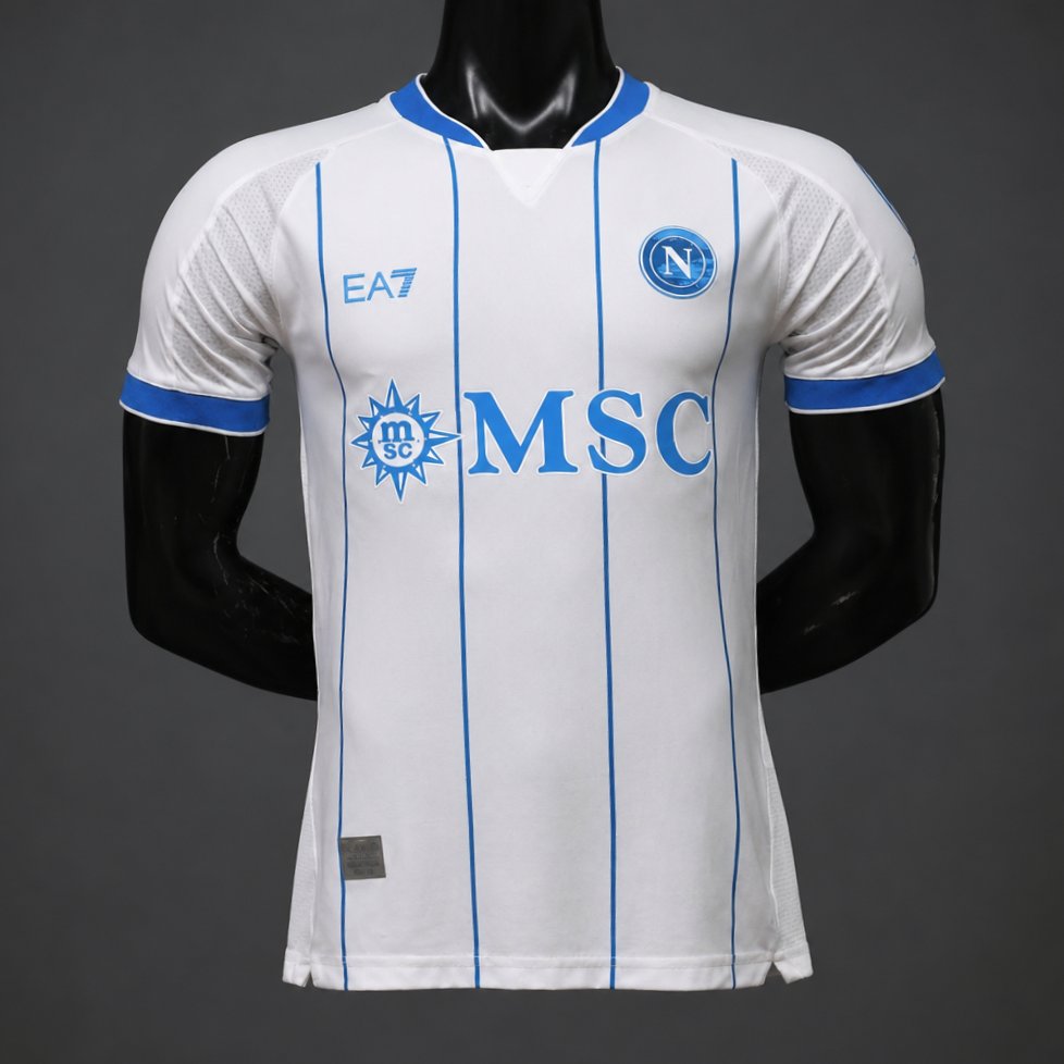 Camisola Napoles 2026-27 Alternativa Branca Versão Jogador