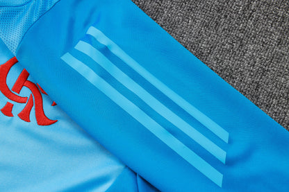 Fato de Treino CR Flamengo 2024-25 - Camisola com Fecho