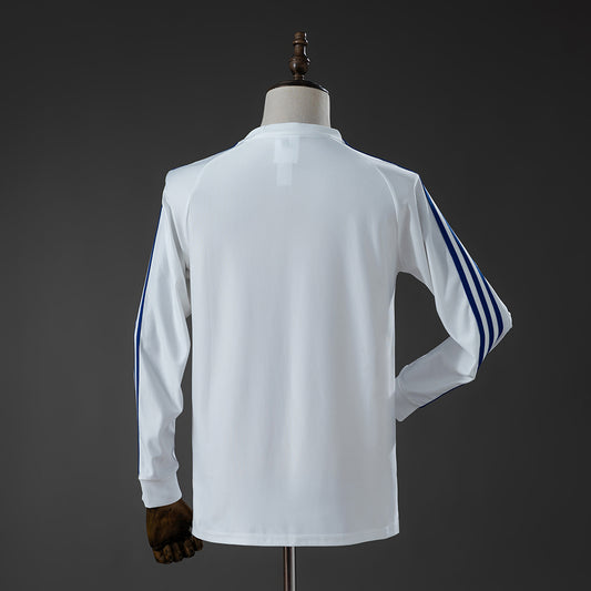 Camisola Manga Comprida Leeds-U 2026-27 Terrace Icons Branca Versão Adepto