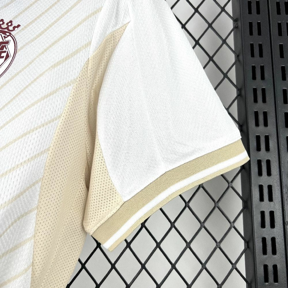 Camisola FC Villarreal 2025-26 Alternativa Branca Versão Adepto
