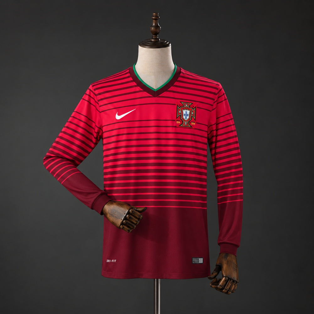 Camisola Manga Comprida Portugal 2014 Principal Versão Adepto