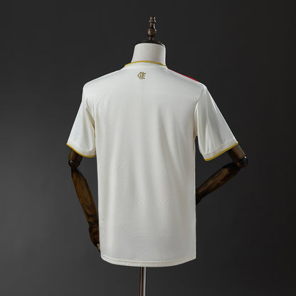 Camisola CR Flamengo 2025-26 Alternativa Amarela Versão Adepto