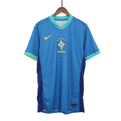 Camisola Brasil 2024 Alternativa Azul Versão Adepto