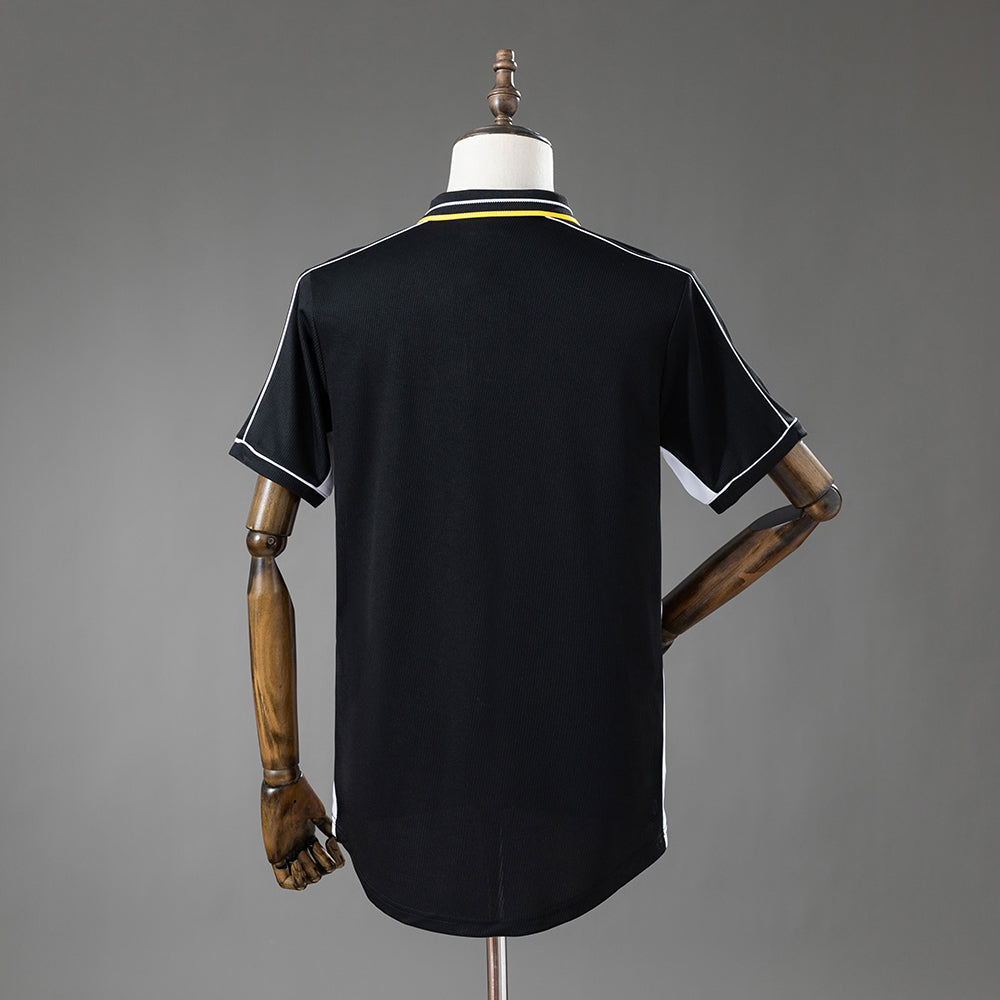 Camisola St. Pauli 1999-00 Alternativa Preta Versão Adepto