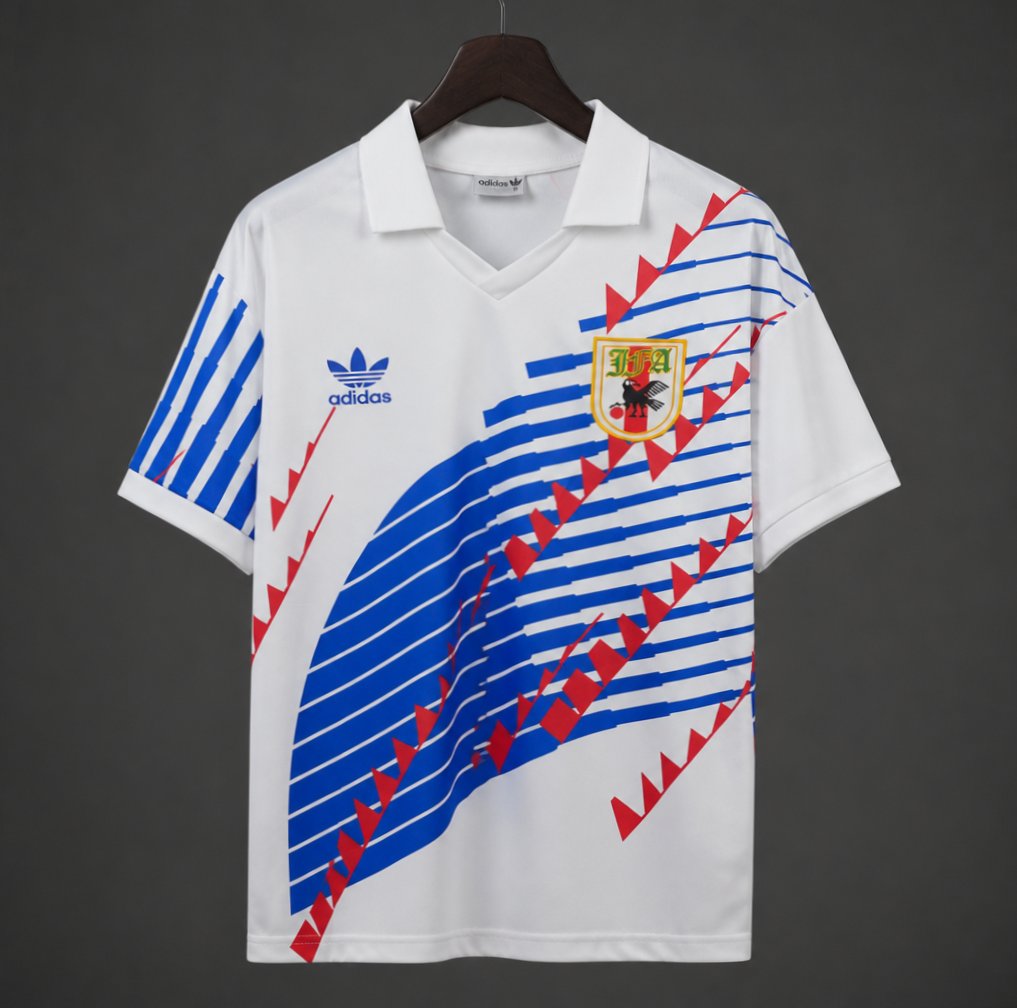 Camisola Japão 1994 Alternativa Branca Versão Adepto