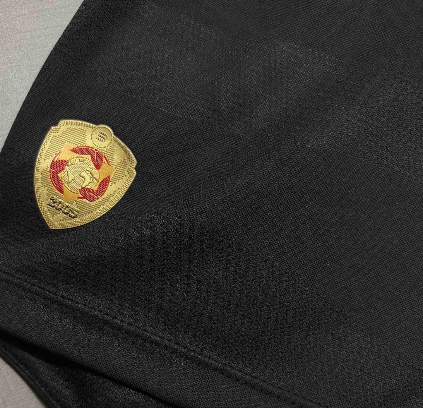 Camisola São Paulo FC 2025-26 Alternativa Preta Versão Adepto Todos Patrocinadores