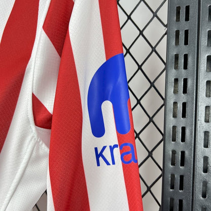 Camisola Manga Comprida Atletico Madrid 2025-26 Principal Versão Adepto