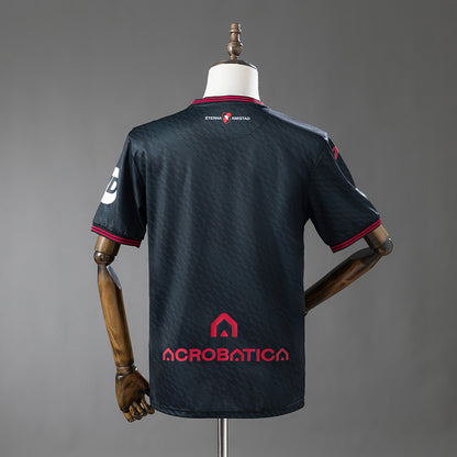 Camisola Torino FC 2025-26 Alternativa Preta Versão Adepto