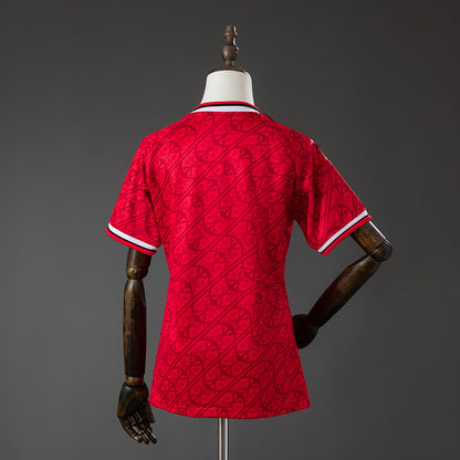 Camisola CR Flamengo 2026-27 Alternativa Vermelha Lisa Versão Mulher