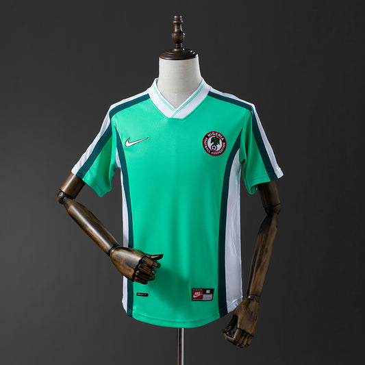 Camisola Nigeria 1998 Principal Versão Adepto