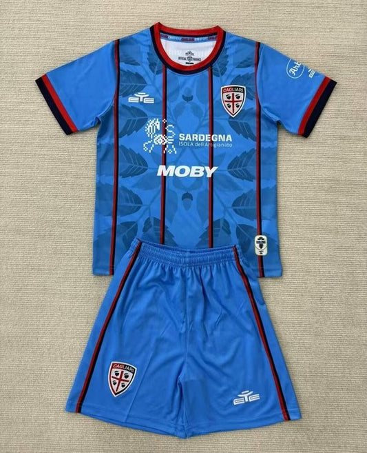 Kit Criança Cagliari 2025-26 Alternativo