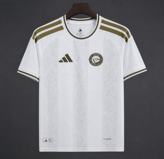 Camisola Al-Nassr 2026-27 Alternativa Branca Lisa Versão Adepto