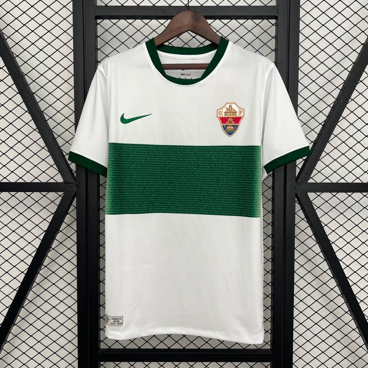 Camisola Elche FC 2025-26 Principal Versão Adepto