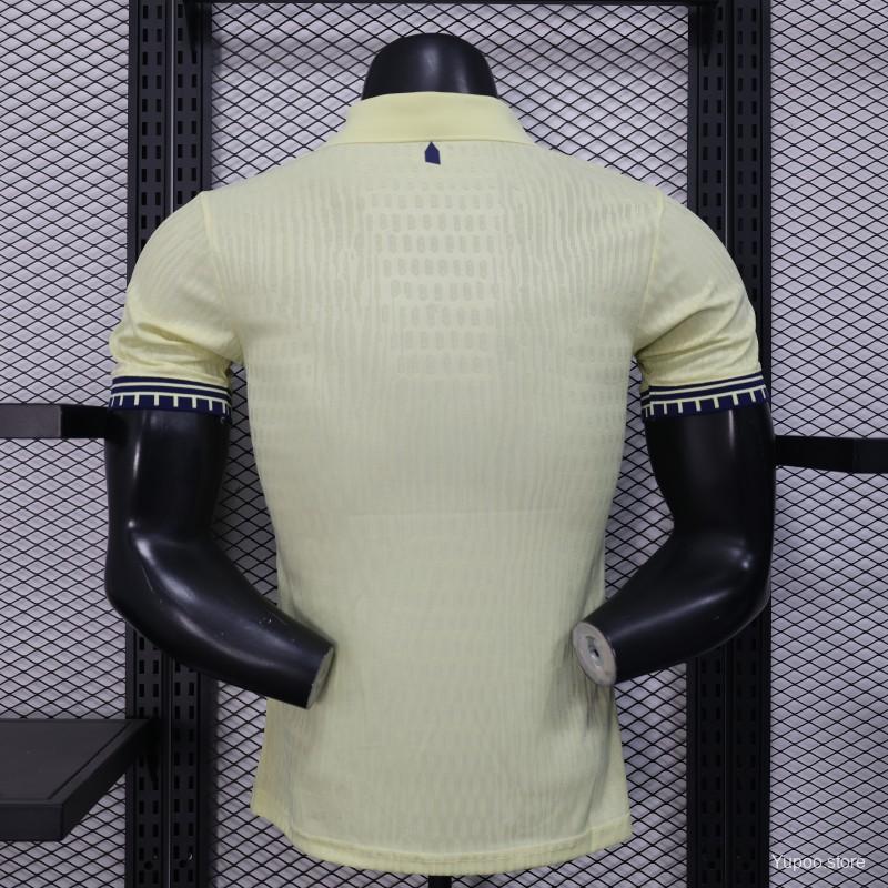 Camisola EVE 2025-26 Alternativa Amarela Versão Jogador