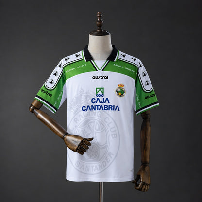 Camisola Racing Santander 1997-98 Principal Versão Adepto
