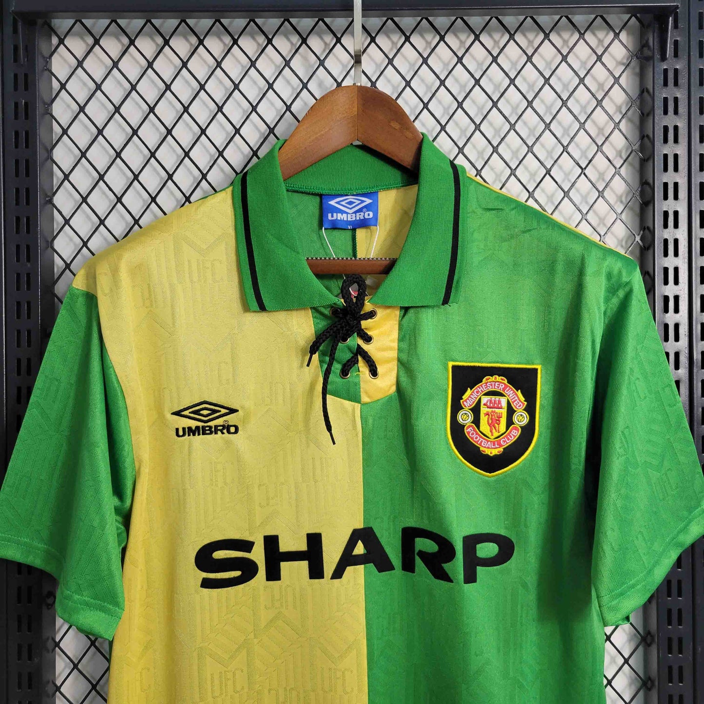 Camisola M-United 1992-93 Alternativa