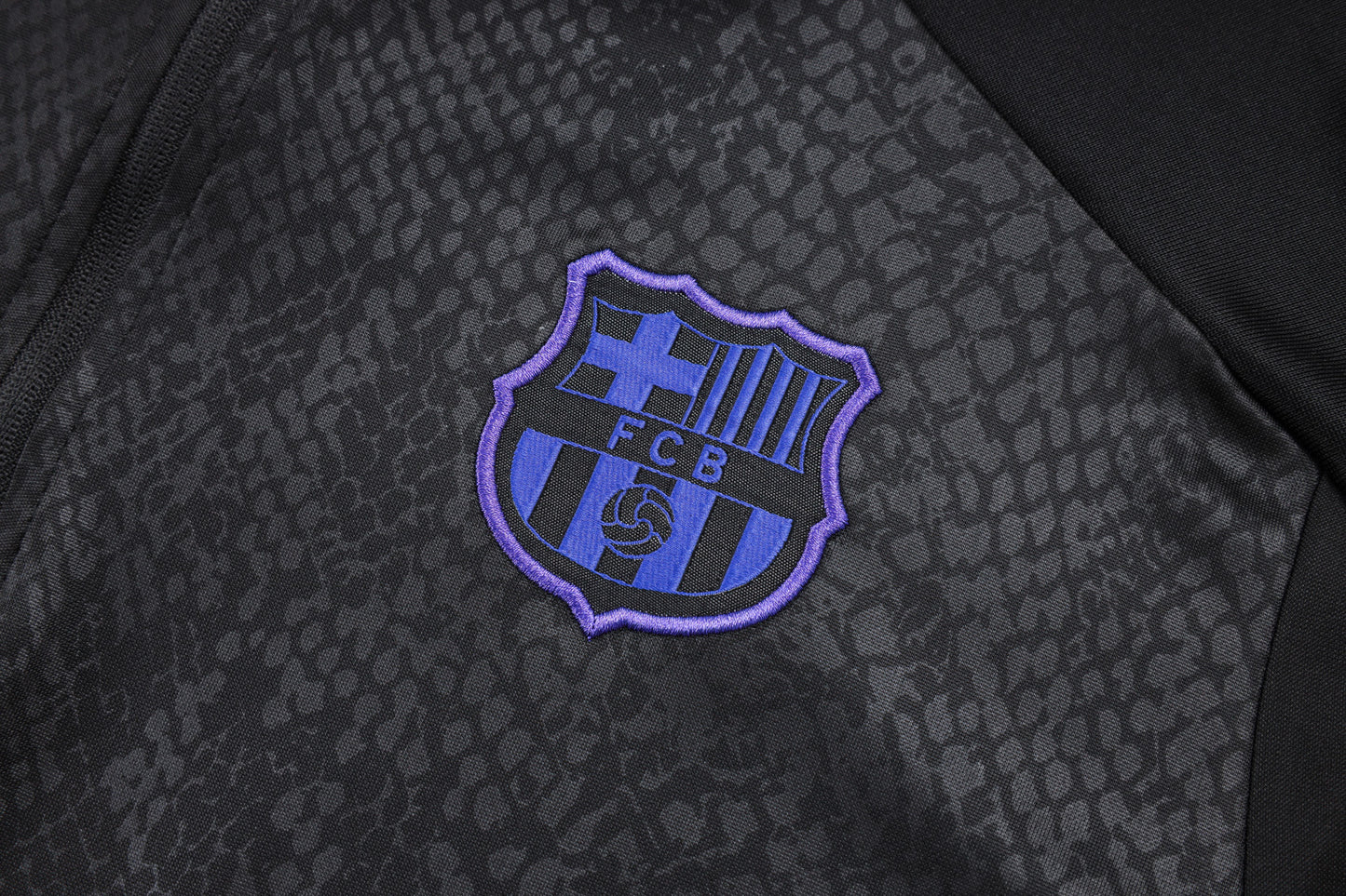 Fato de Treino FC Barcelona 2025-26 - Camisola com Fecho