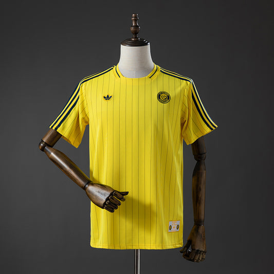 Camisola Al-Nassr FC 2025-26 Terrace Icons Versão Adepto